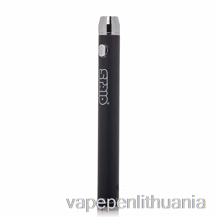 Strio Bottom Twist 510 Baterija Matinis Juodas Vape Skystis